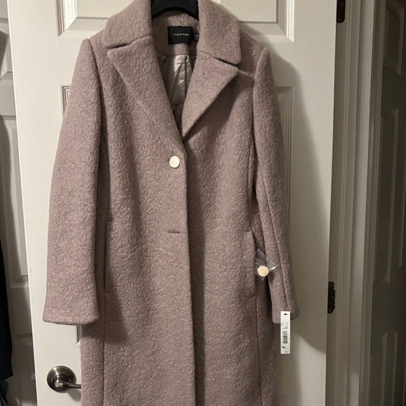 Tahari Women's Mauve Trench Coat